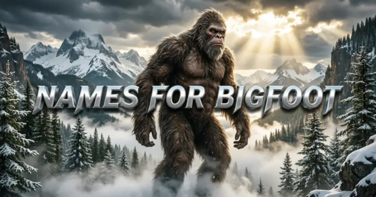 Names For Bigfoot