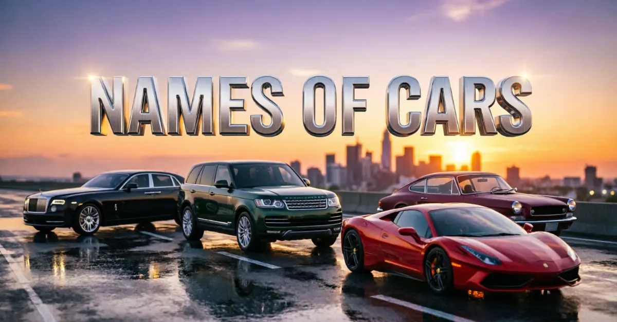 Names For Cars