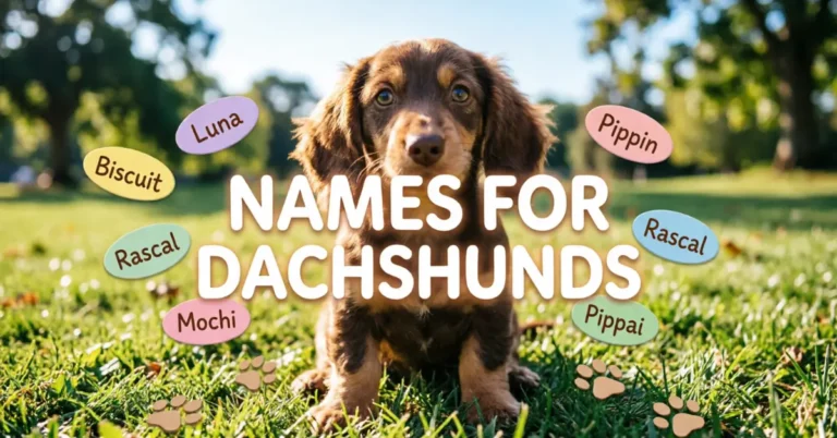 Names for Dachshunds