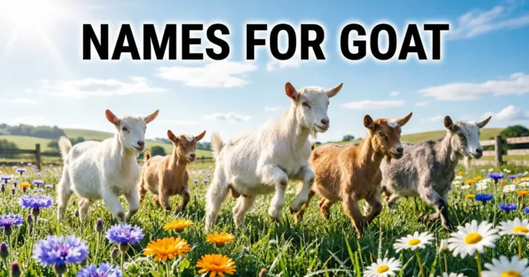 Names For Goat