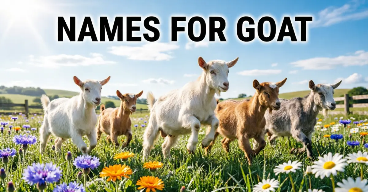 Names For Goat