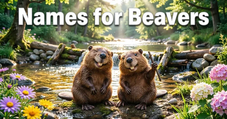 Names For Beavers