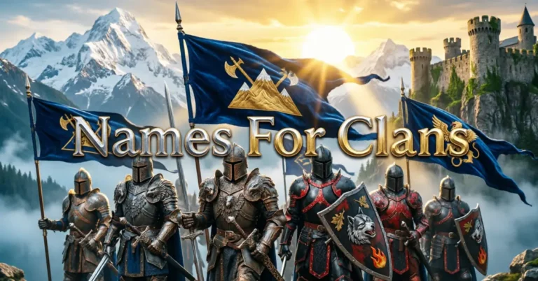 Names For Clans