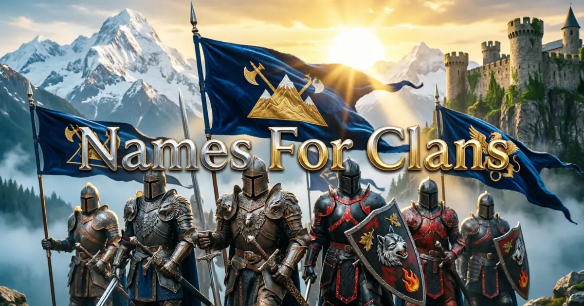 Names For Clans