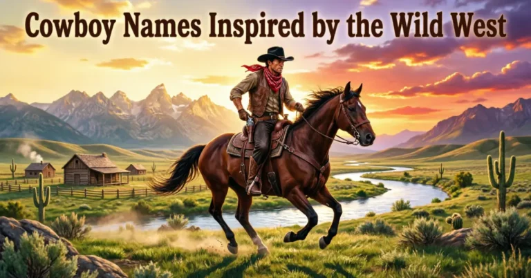 Names For Cowboys