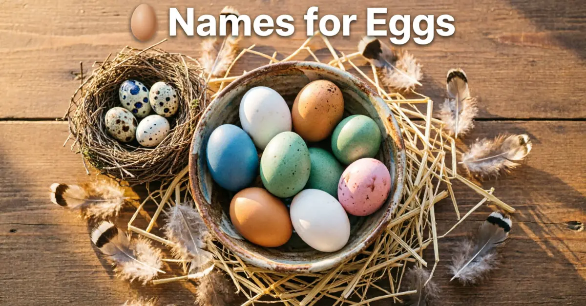 Names For Eggs