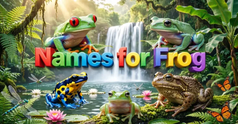 Names For Frog