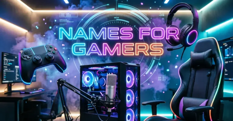 Names For Gamers