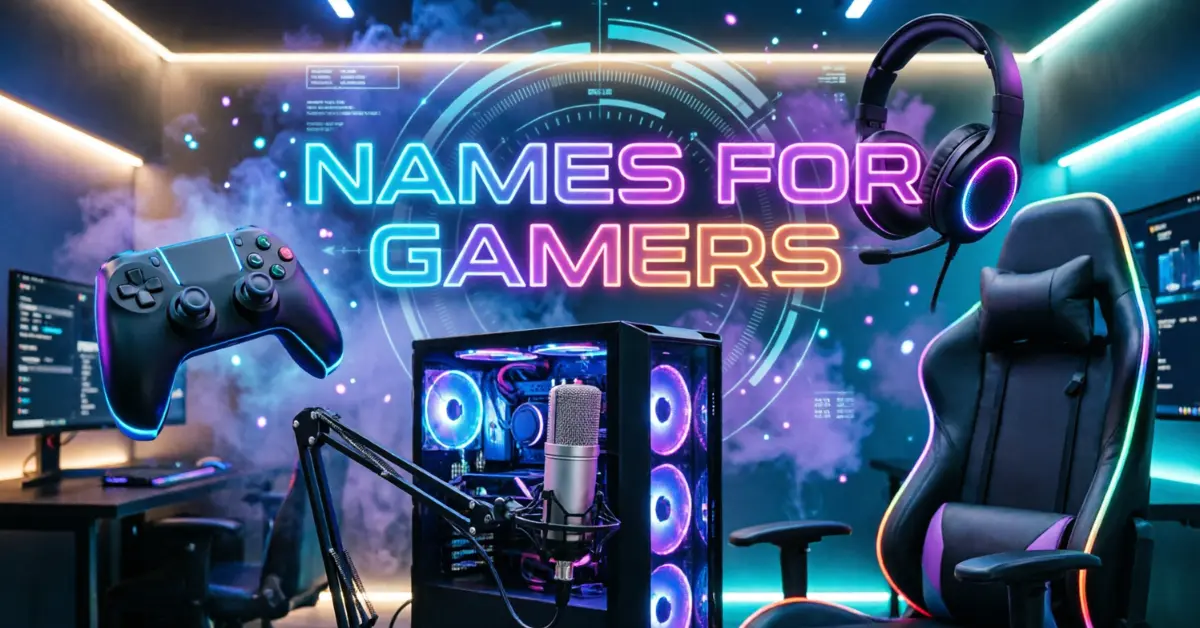 Names For Gamers