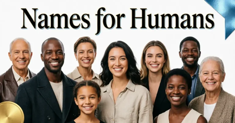 Names For Humans