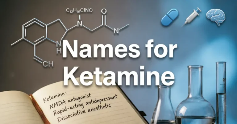 Names For Ketamine