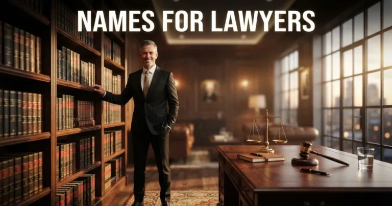 Names For Lawyers