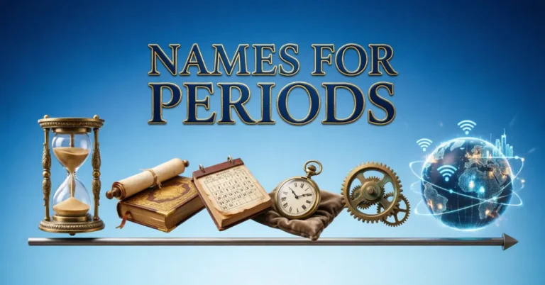 Names For Periods