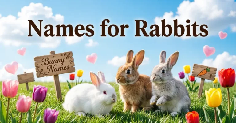 Names For Rabbit