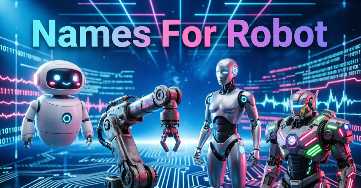 Names For Robot