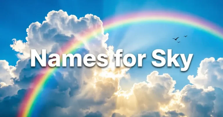 Names For Sky