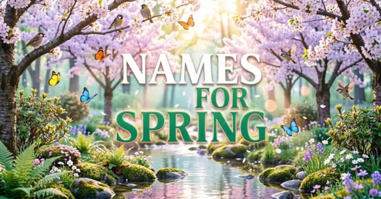 Names For Spring