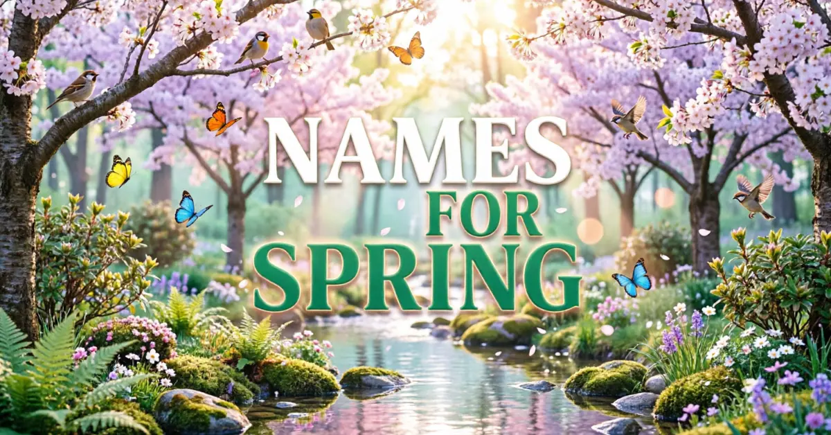 Names For Spring
