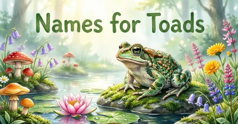 Names For Toads