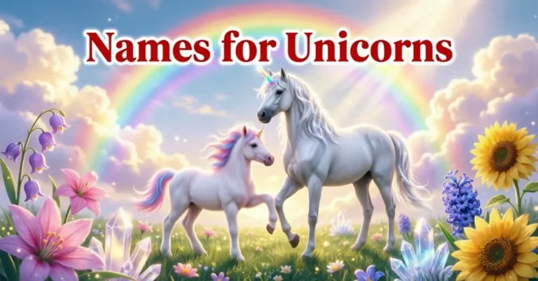 Names For Unicorns