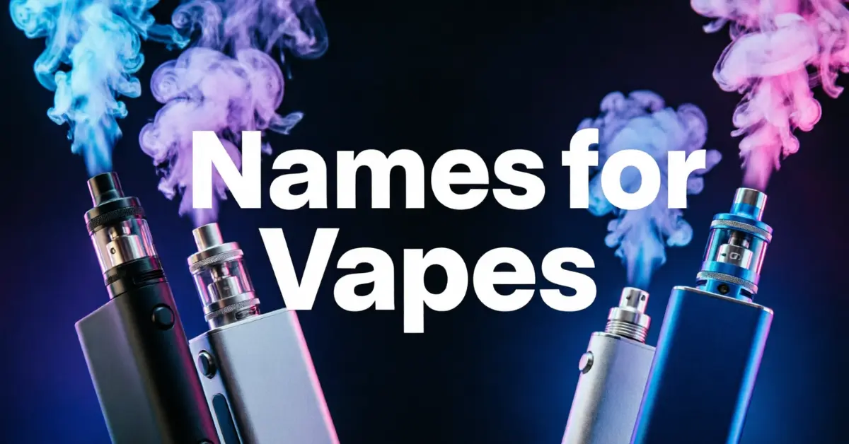 Names For Vapes