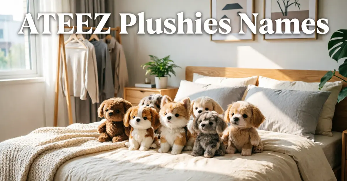 ATEEZ Plushies Names