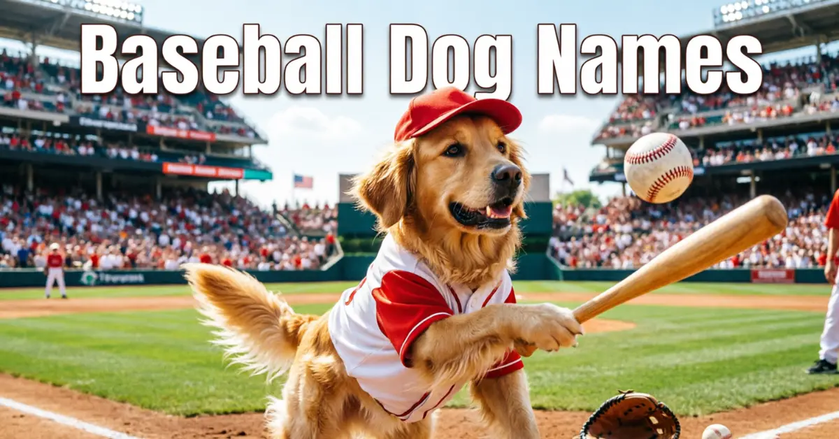 Baseball Dog Names