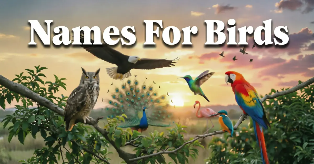 Names for birds