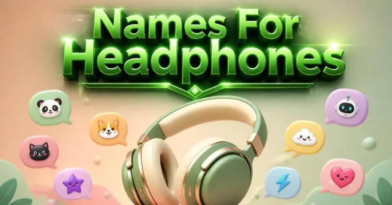 Names For Headphones