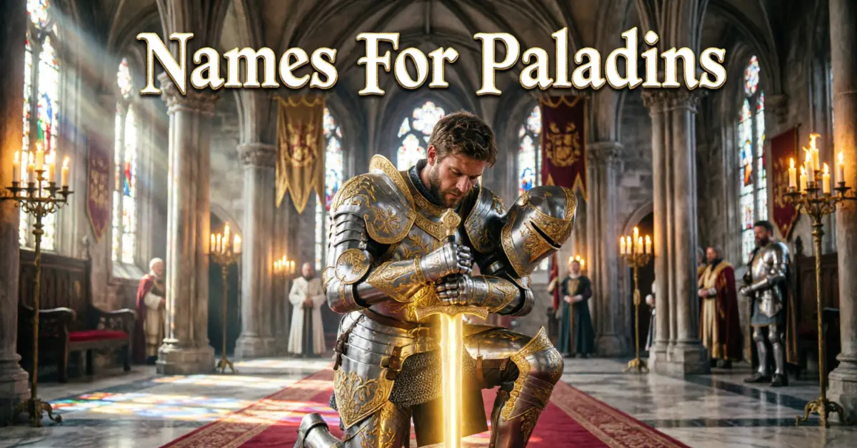 Names For Paladins