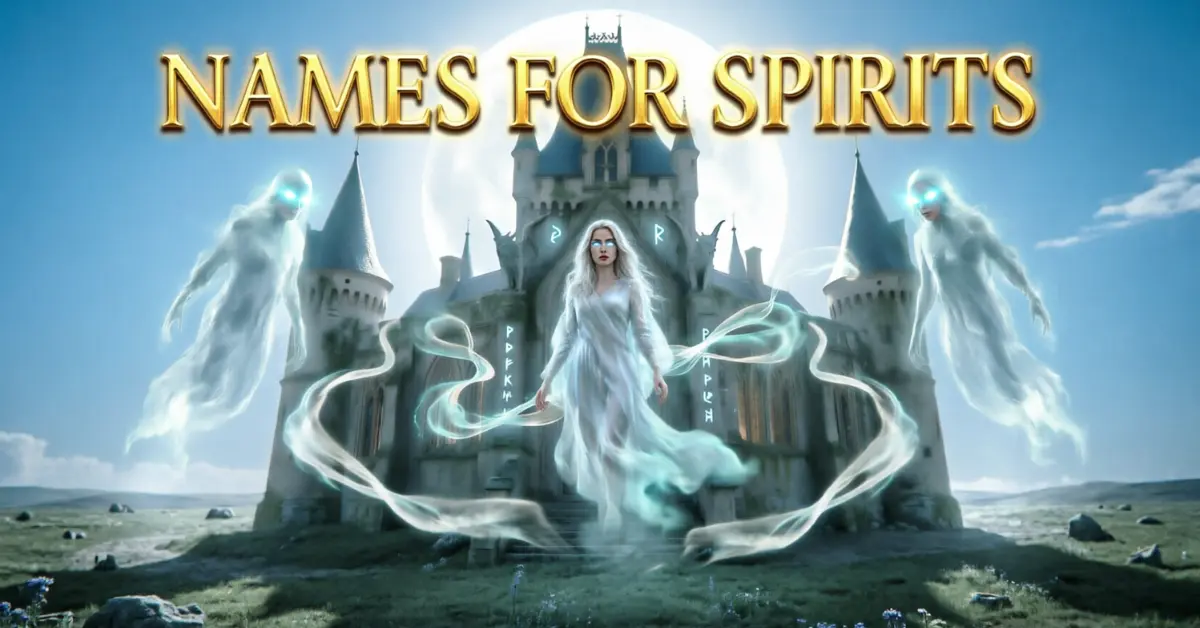 Names For Spirits