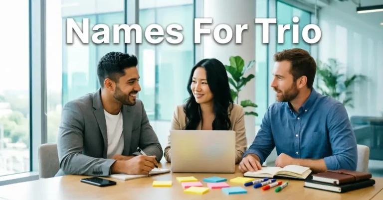 Names For Trio