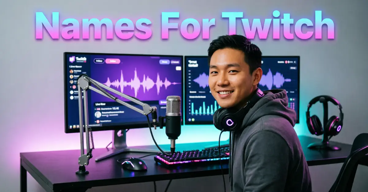 Names For Twitch