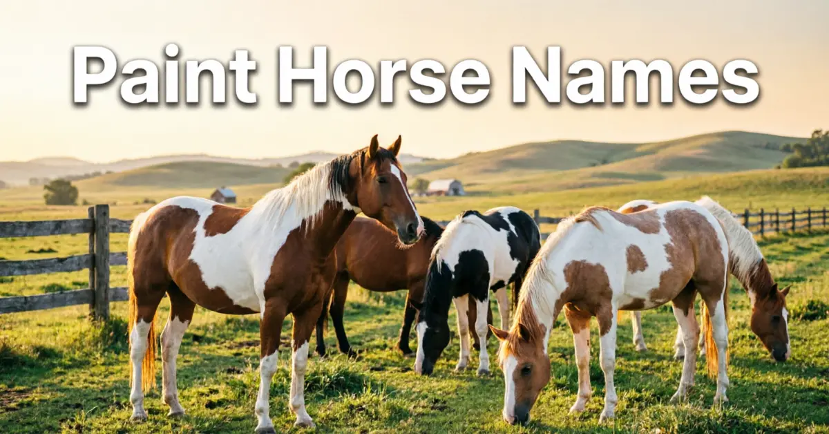 Paint Horse Names