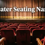 Theater Seating Names